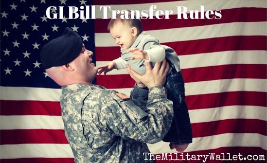 GI Bill Transfer Rules