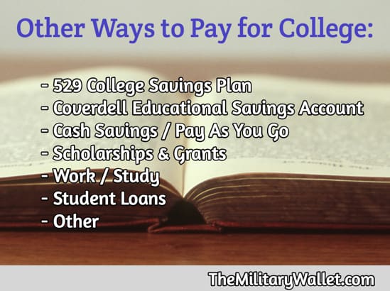 Ways to Pay for College